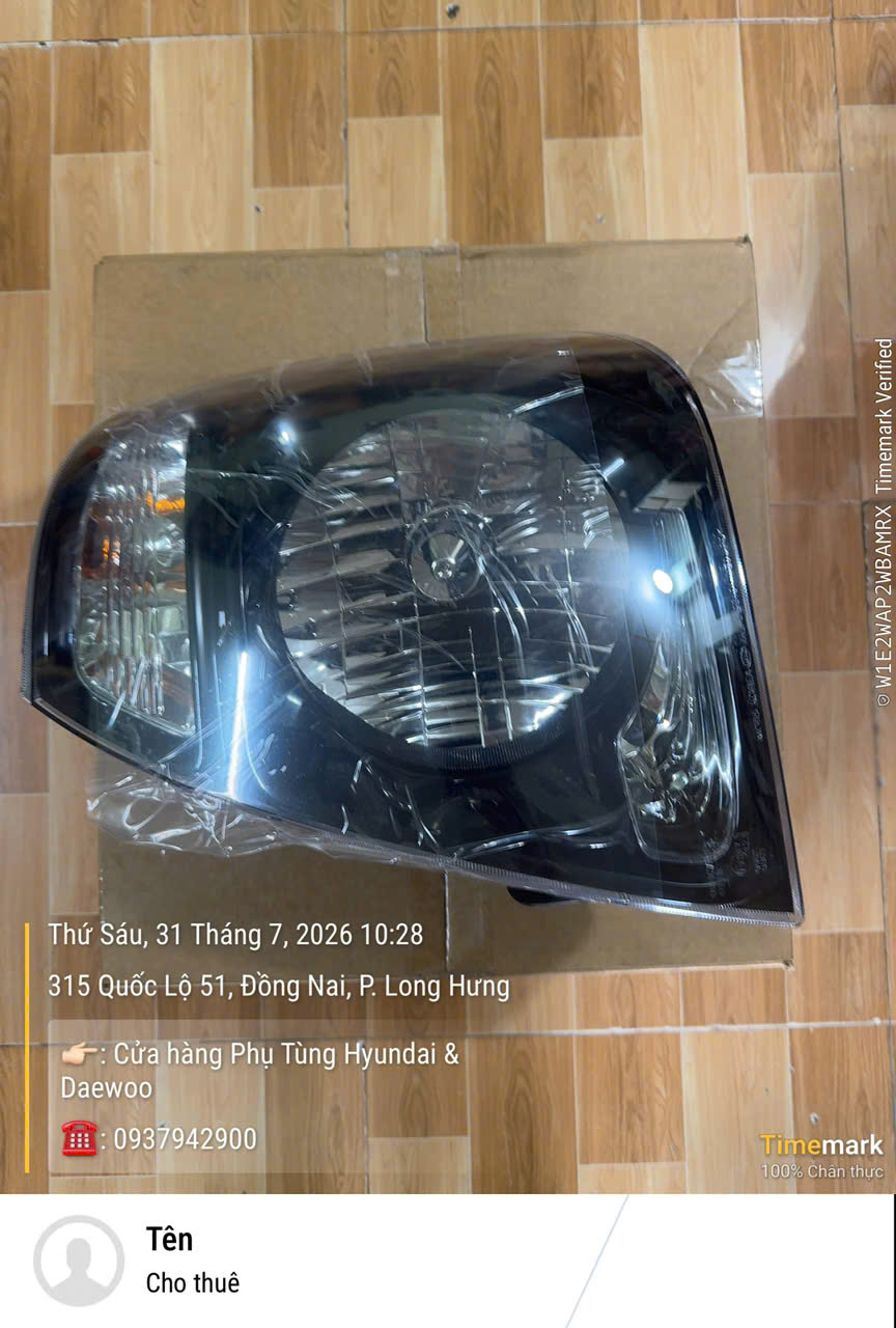 921014E501 Đèn pha trái Kia K250